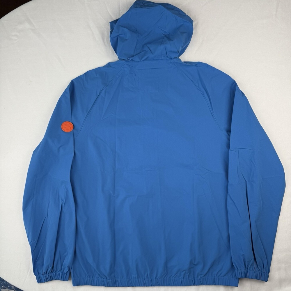 SWIMS Men's Large Tarifa Windbreaker Lightweight Jacket Raincoat Blue NWT $275 - Picture 5 of 6